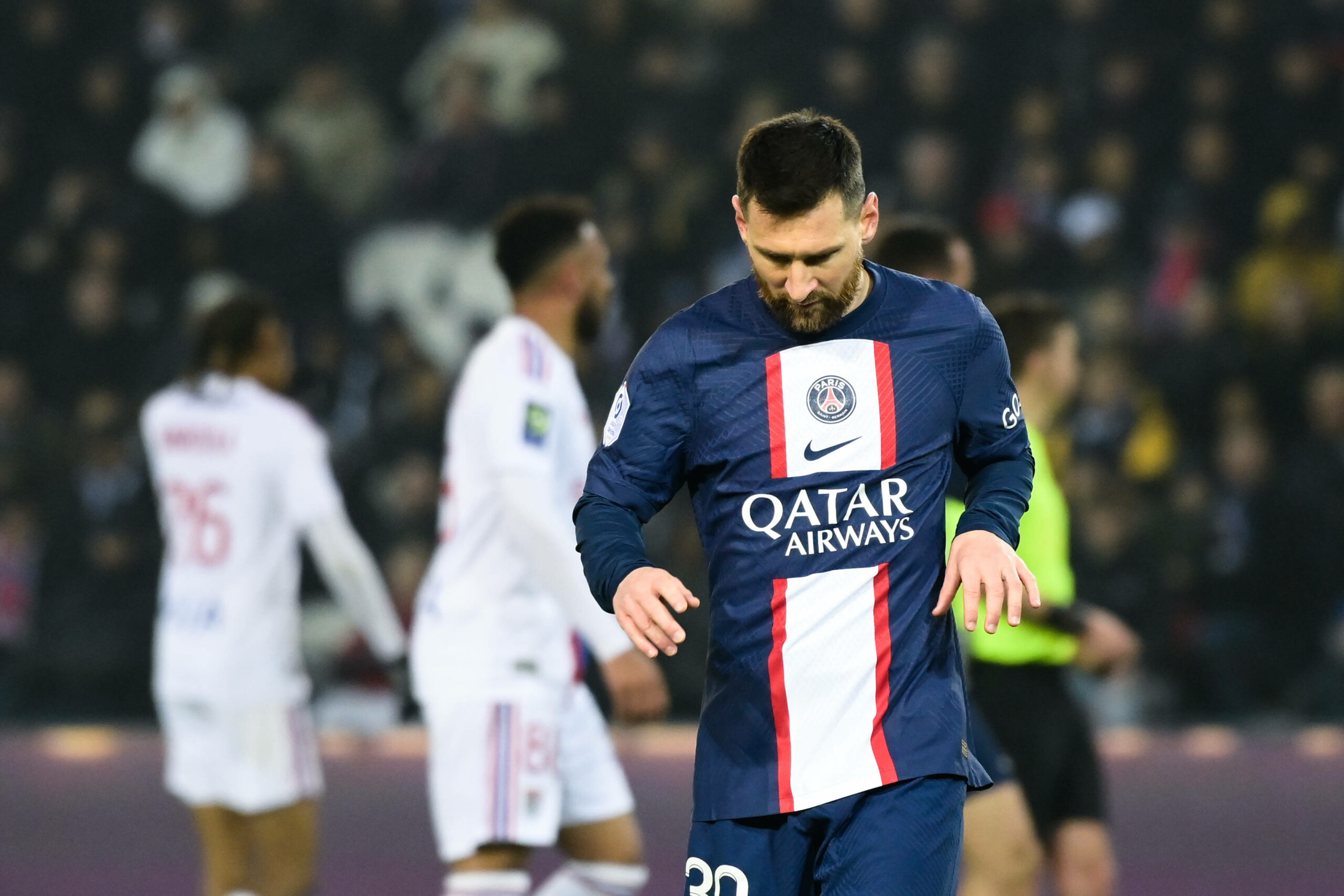 PSG-Star Lionel Messi gegen Olympique Lyon