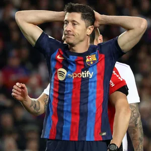 Robert Lewandowski im Trikot des FC Barcelona