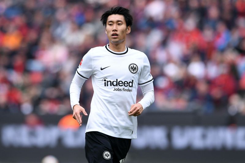 Daichi Kamada im Trikot von Eintracht Frankfurt
