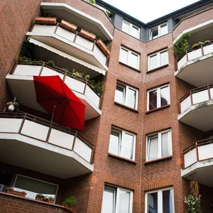 Mehrfamilienhaus in Hamburg (Symbolbild).
