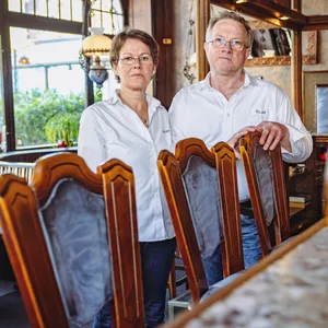 Gabriele Holzmann und Olaf Dau wollen sich nicht so einfach geschlagen geben.