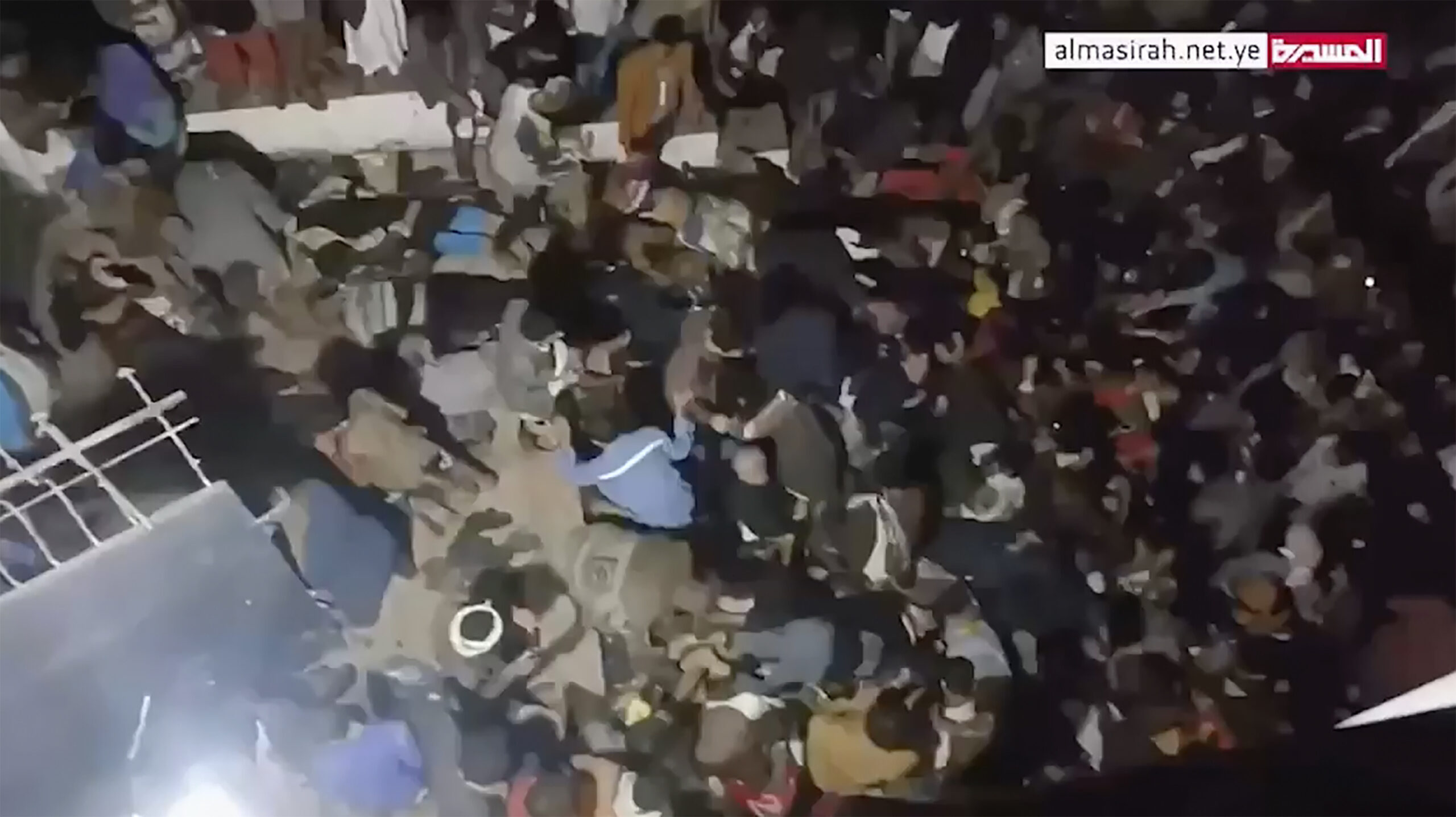 Tödliche Massenpanik bei der Verteilung von Spenden: In diesem Gedränge in Sanaa kamen mindestens 78 Menschen ums Leben.