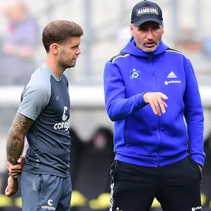 Fabian Hürzeler im Gespräch mit Tim Walter