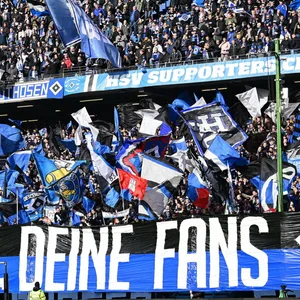 HSV-Ultras auf der Nordtribüne