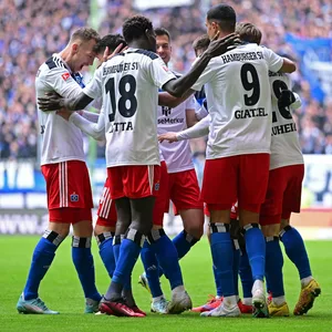 HSV-Jubel im Volksparkstadion