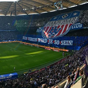 Hamburger Derby im Volksparkstadion