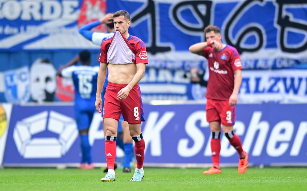 Bitterer Rückschlag im Aufstiegskampf: Die HSV-Profis verloren in Magdeburg