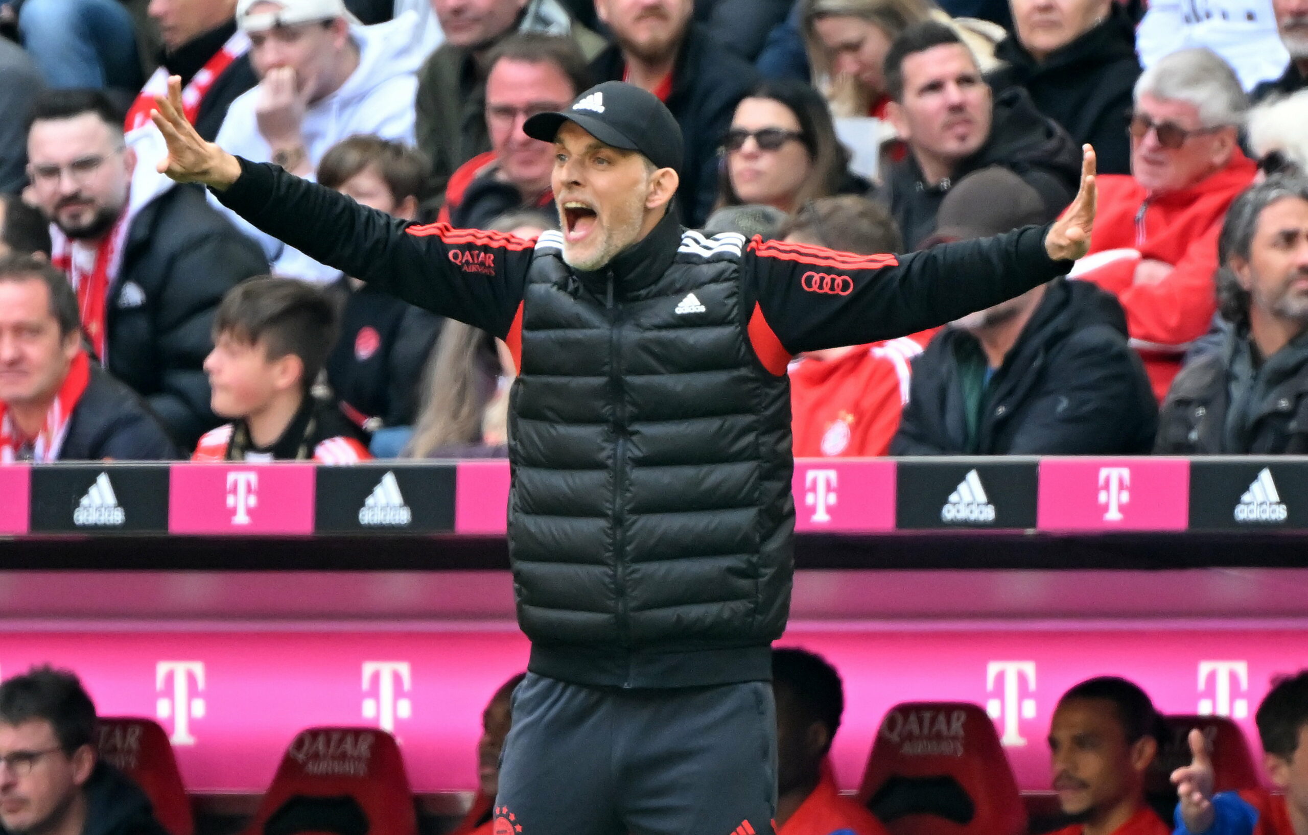 Bayern-Trainer Thomas Tuchel schimpft