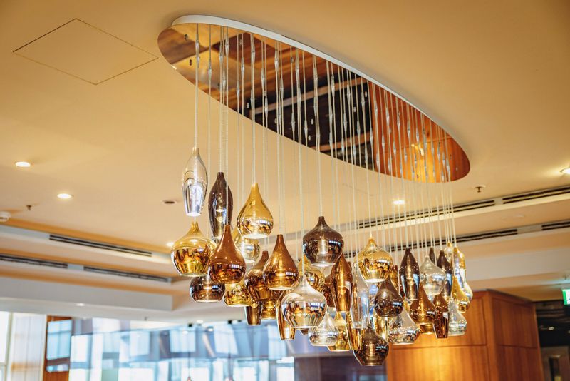 Designer Lampe im Hyatt