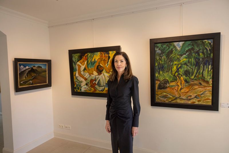 Katrin Stangenberg, Leiterin von Van Ham in Hamburg.