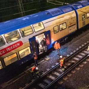 Metronom Tostedt Zugkollision