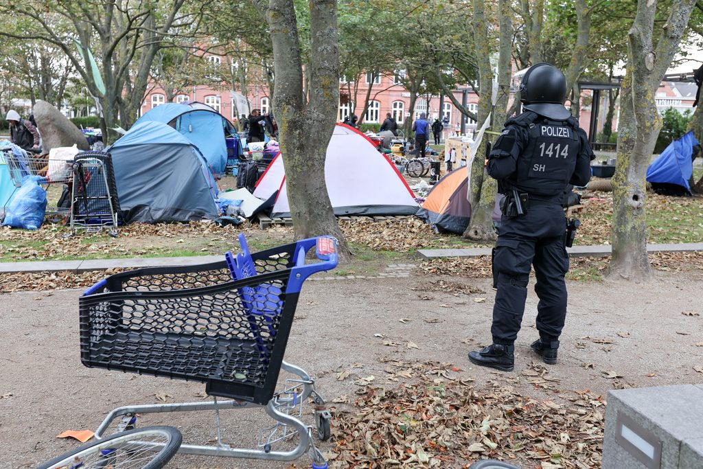 Punk-Protestcamp wird geräumt