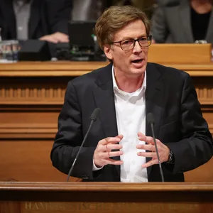 Dirk Kienscherf ist seit 2018 Fraktionsvorsitzender der SPD in der Hamburgischen Bürgerschaft.