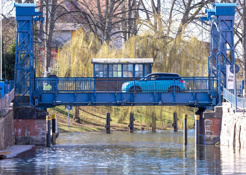 Hubbrücke Plau am See