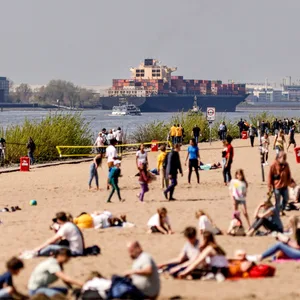 Sonne Hamburg Elbe Wetter