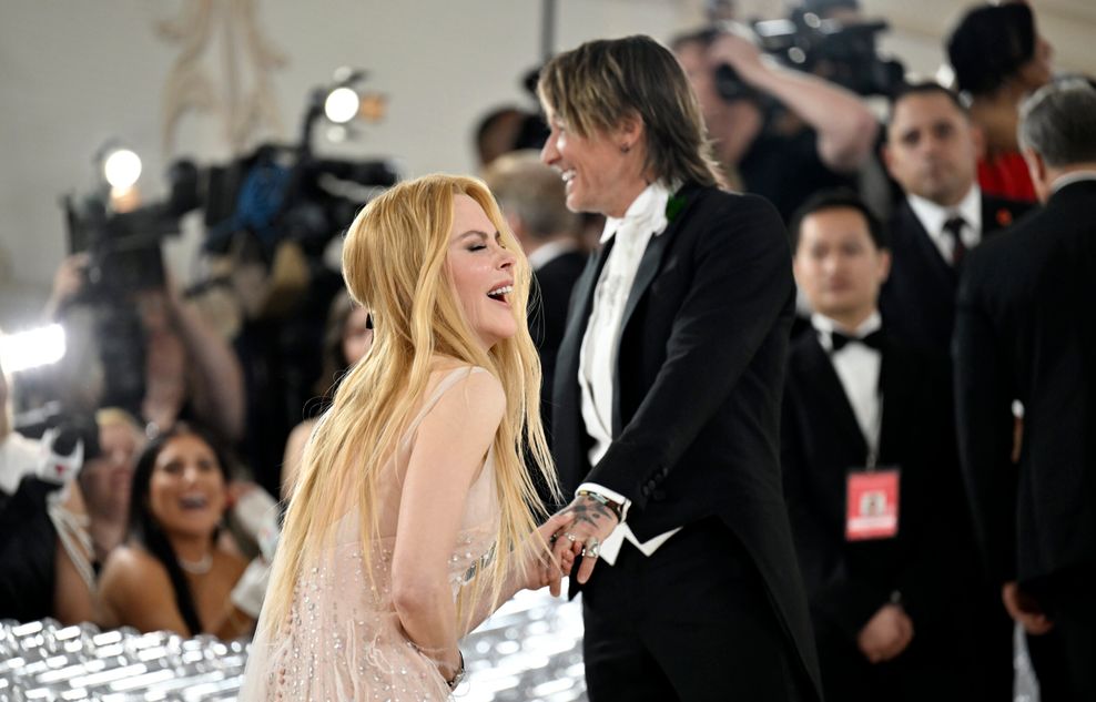 Nicole Kidman und Keith Urban kommen zur Benefizgala des Costume Institute des Metropolitan Museum of Art anlässlich der Eröffnung der Ausstellung «Karl Lagerfeld: A Line of Beauty».