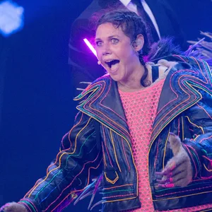 Schauspielerin Felicitas Woll nahm an der Sendung „The Masked Singer“ teil und schaffte es als „Igel“ ins Finale. (Archivbild)