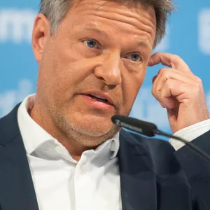 Robert Habeck, Bundesminister für Wirtschaft uns Klimaschutz