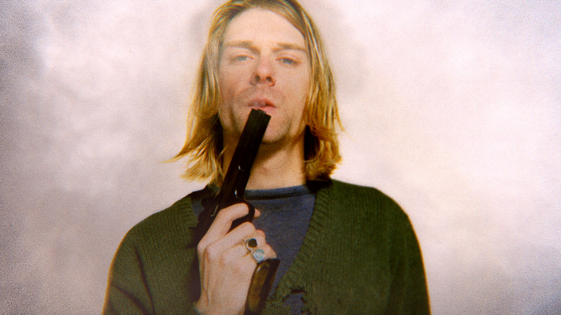 Aufnahme von Kurt Cobain in einer Szene des Kinofilms "Cobain: Montage of Heck"