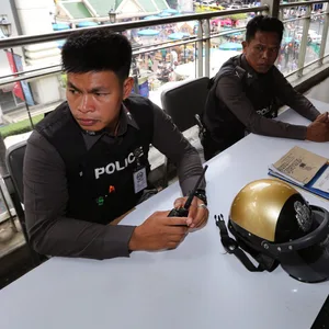 Thailändische Polizisten (Symbolbild)