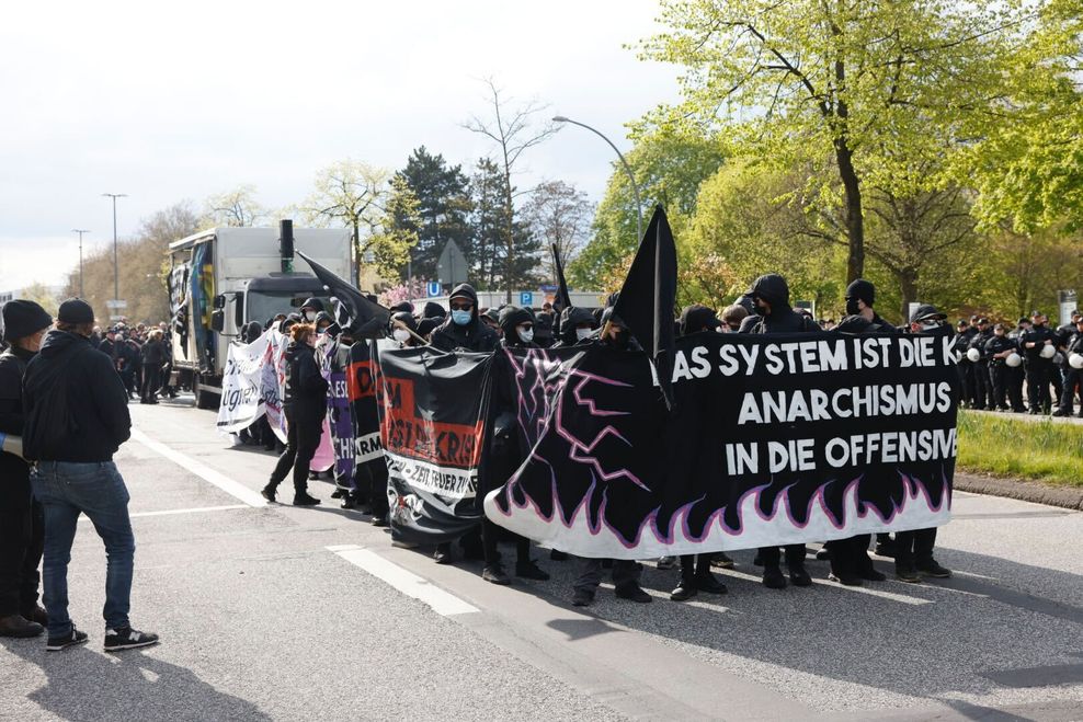 1 Mai Polizei