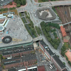 Der Busbahnhof Harburg