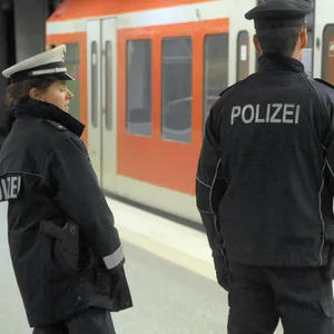 Beamte der Bundespolizei (Symbolfoto).