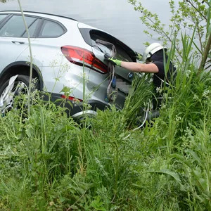 Der Mann wurde glücklicherweise nicht verletzt.