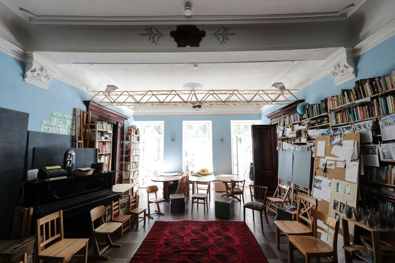 Klassenzimmer der „Freien Dorfschule Lübeck“