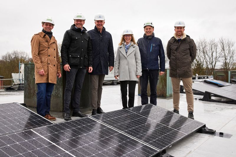 Solaranlage von Hansa in der Rauchstraße