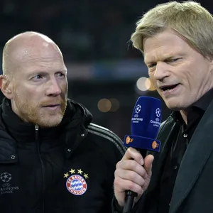 Matthias Sammer und Oliver Kahn im Gespräch