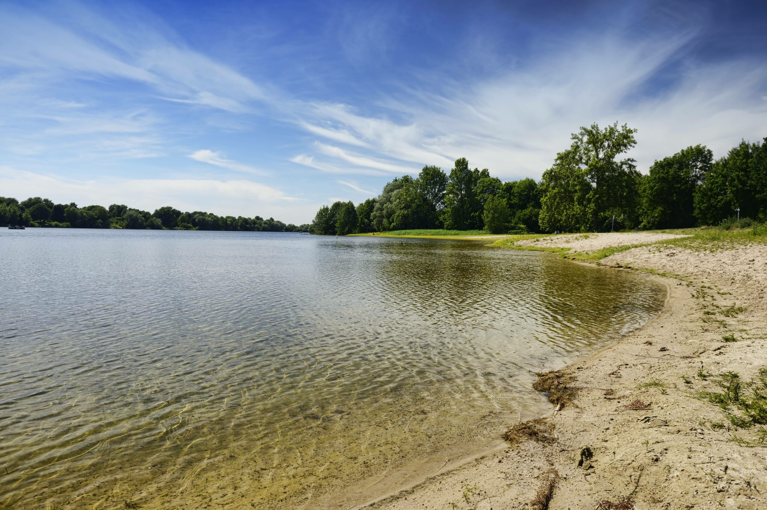 Der Eichbaumsee in Allermöhe wird nach 16 Jahren wieder zum Baden freigegeben – testweise.