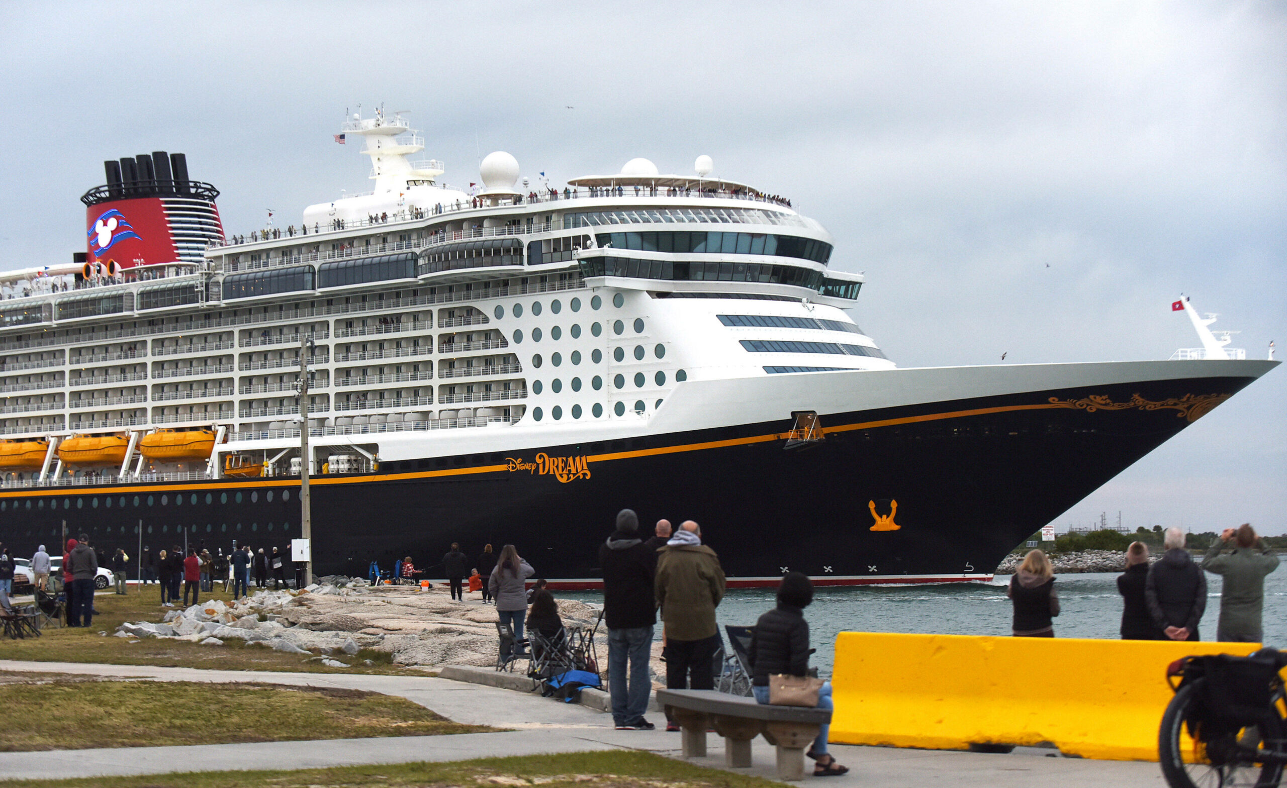 Das Kreuzfahrtschiff „Disney Dream“ wird im Jahr 2024 im Hamburger Hafen anlegen.