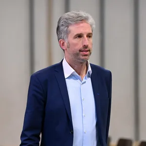 Aufnahme von Tübingens Oberbürgermeister Boris Palmer