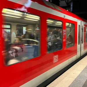Eine S-Bahn in Hamburg (Symbolbild)