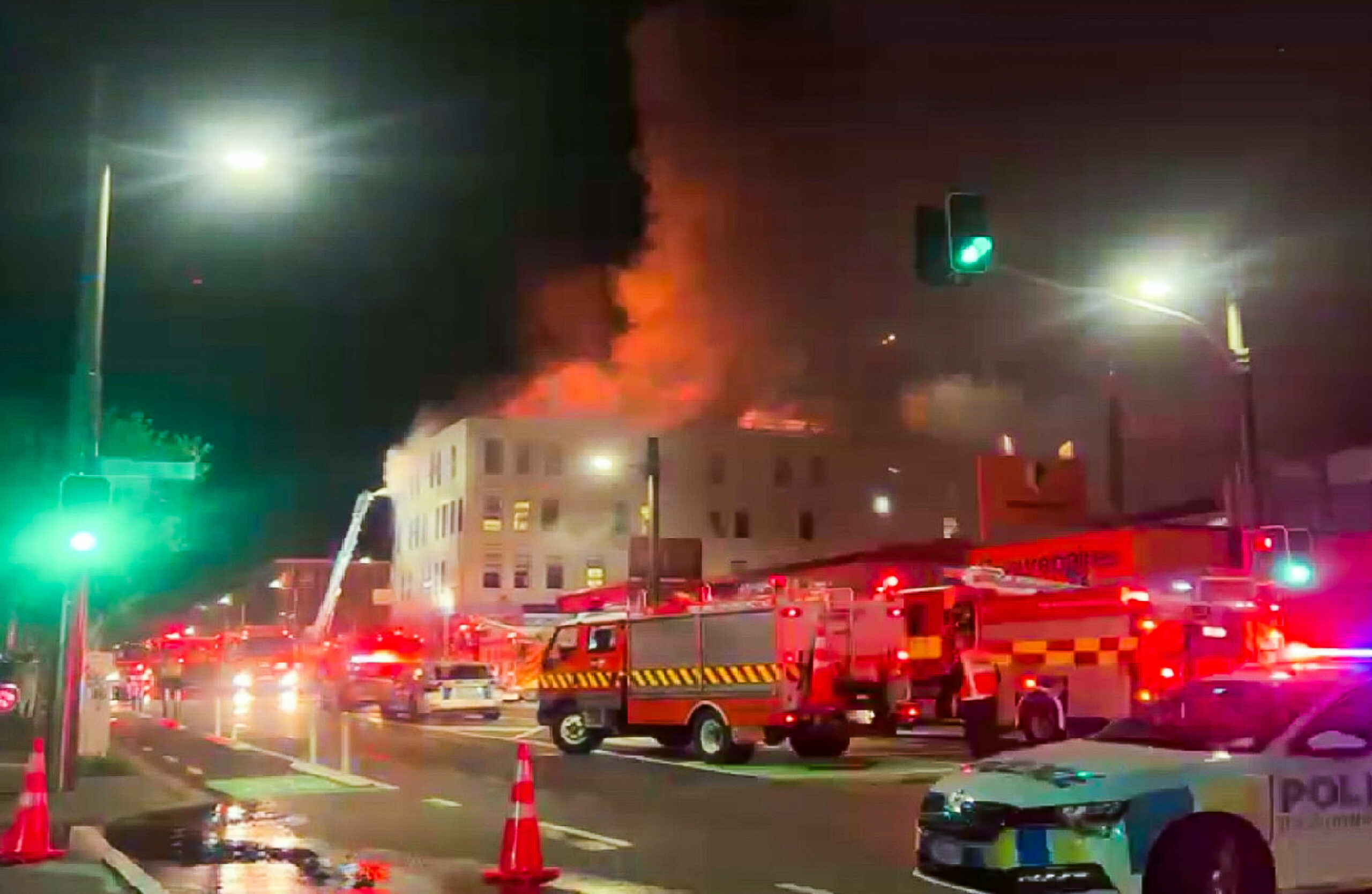 Sechs Menschen starben bei einem Hostelbrand in Wellington in Neuseeland.