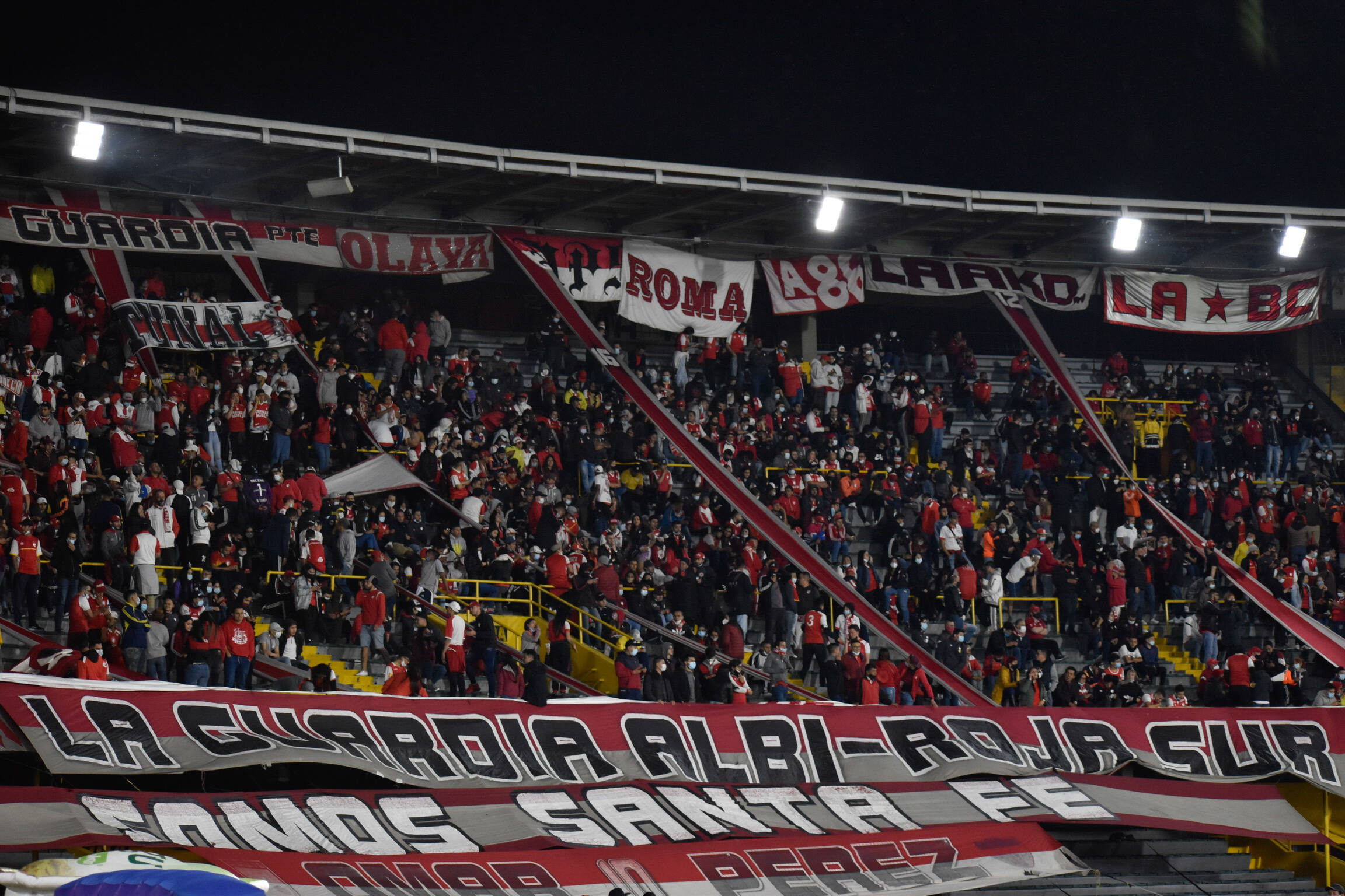 Fans des kolumbianischen Klubs Independiente Medellin