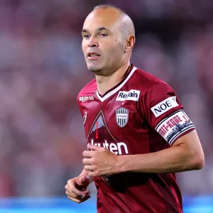 Andrés Iniesta im Vissel Kobe Trikot