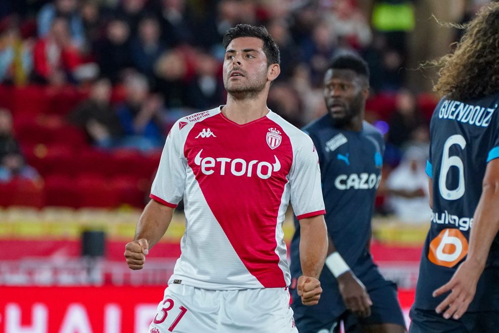 Kevin Volland im AS Monaco Trikot