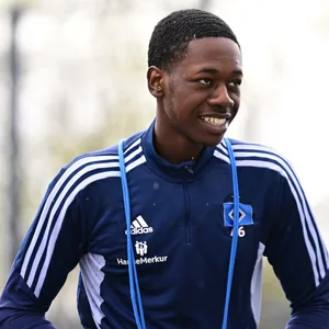 Elijah Krahn beim HSV
