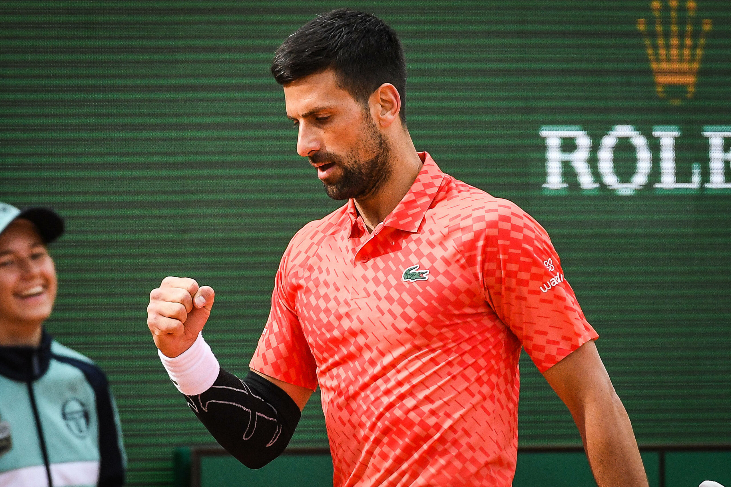 Novak Djokovic ballt die Hand zur Faust
