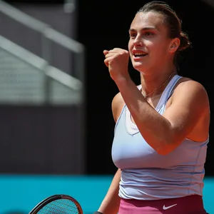 Aryna Sabalenka ballt die Faust