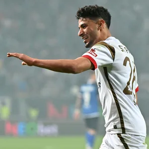 Elias Saad bejubelt ein Tor
