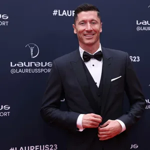 Robert Lewandowski auf den Laureus Awards
