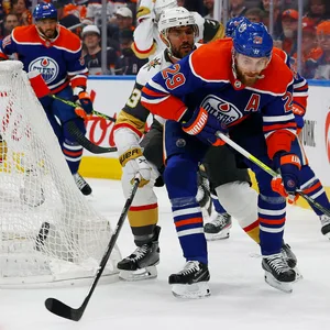 Leon Draisaitl zog mit den Edmonton Oilers den Kürzeren gegen die Vegas Golden Knights.