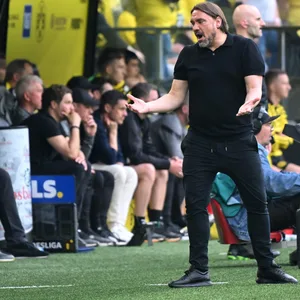 Gladbachs Trainer Daniel Farke