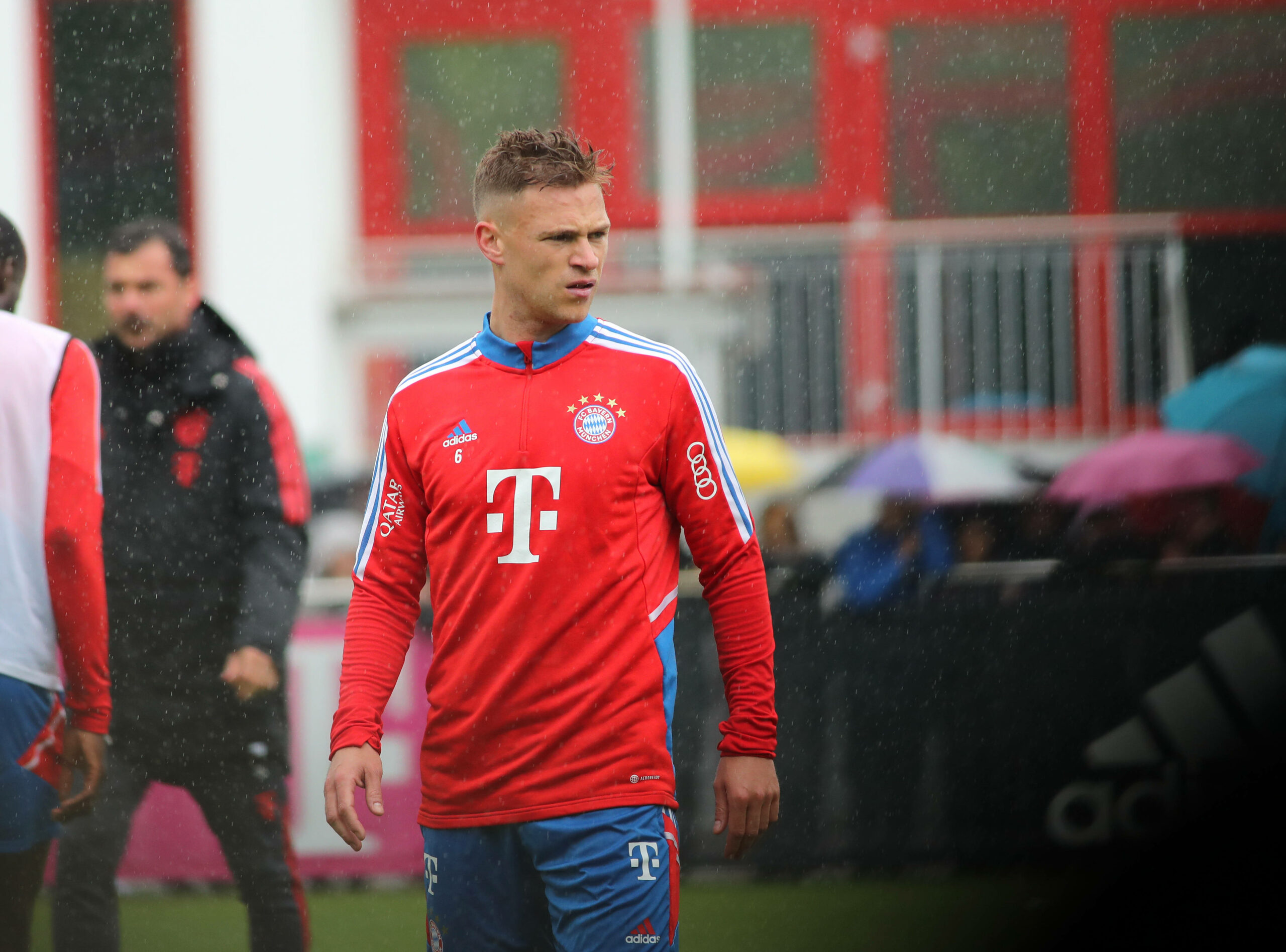 Joshua Kimmich beim Bayern Training