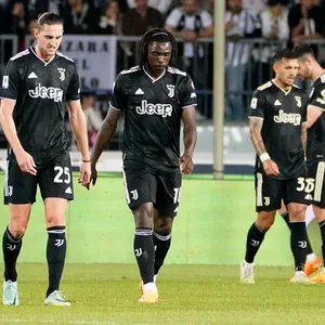 Juventus-Spieler sind enttäuscht