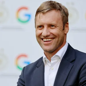 Holger Blask lacht