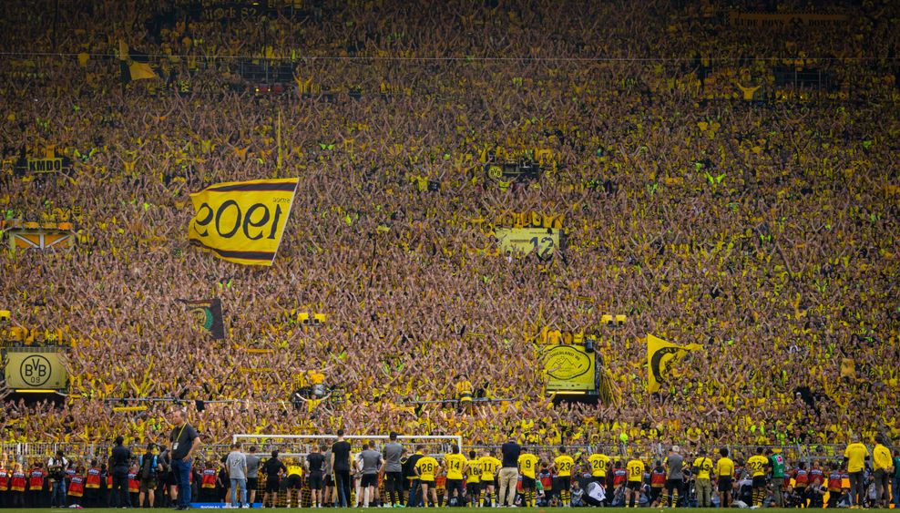 Borussia Dortmunds Südtribüne